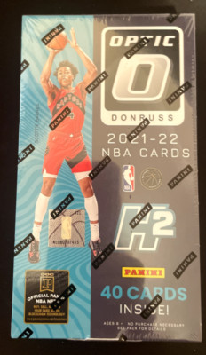 2021-22 Panini Donruss Optik NBA Basketball Karten versiegelt H2 Box
