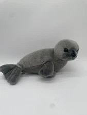 Aurora K&M Gray Seal Plush Stuffed Animal 16"