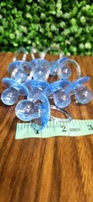 20 Ct 2.5" Acrylic Baby Pacifiers BLUE Great For Baby Shower Keepsake, Decor,...