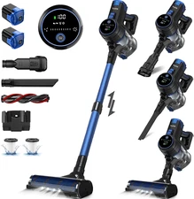 VYKLO V8 55Min Cordless Handheld Stick Vacuum Cleaner Floor Carpet Xtra Battery