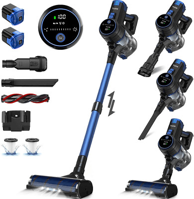 VYKLO V8 55Min Cordless Handheld Stick Vacuum Cleaner Floor Carpet Xtra Battery