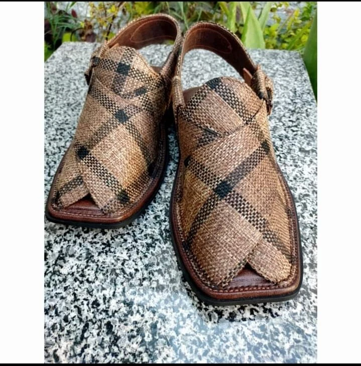 Handmade Peshawari chappal-men's leather sandals-flip flops-men' shoes