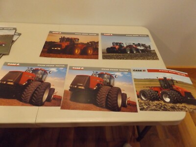 5-pc.  CASE-IH  STX  SERIES  STEIGER  TRACTORS,  STX 425  STX 450  STX 500