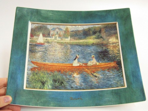 Artis Orbis Goebel Ltd Ed 645/1000 Renoir Art Console Dish CC721