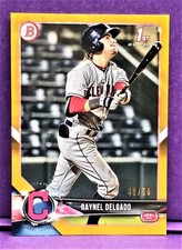 2018 Bowman Draft 1st Bowman Gold 48/50 Raynel Delgado #BD-176