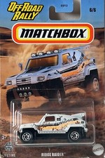 Car Ridge Raider Off Road Rally Model Diecast Toy 1:64 Scale Matchbox Mattel
