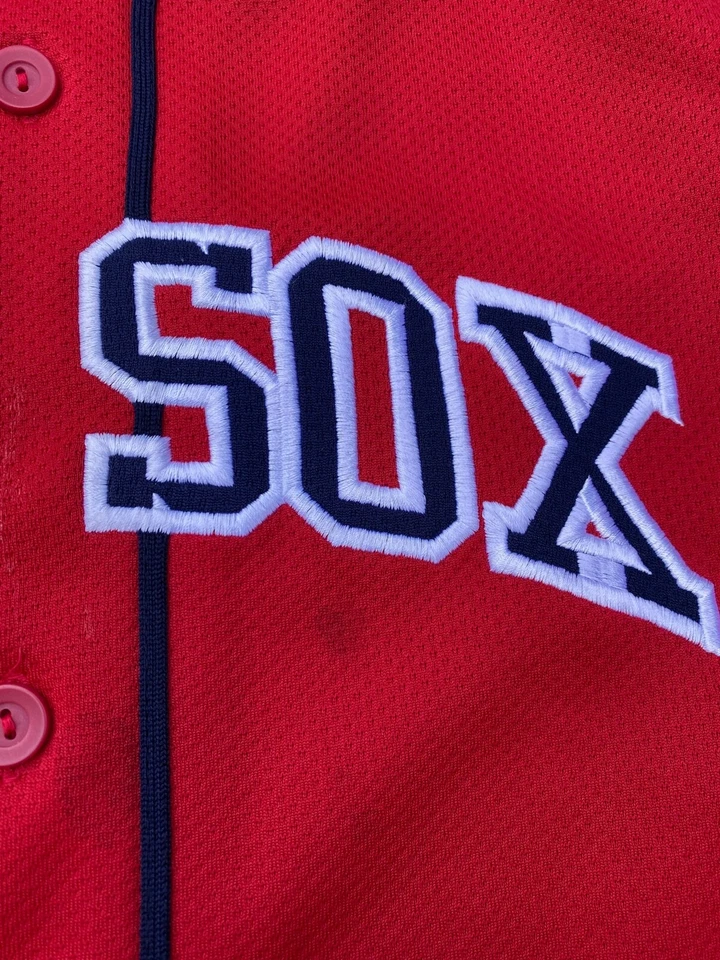 Camiseta de Colección Majestic MLB Boston Red Sox Curt Schilling #38 Talla Juvenil M. Foto 2 de 4