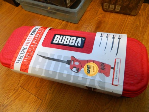 BUBBA BLADE ELECTRIC FILLET KNIFE SET 110V 4 BLADE SET 2019 ICAST WINNER UNOPENE - Picture 16 of 16