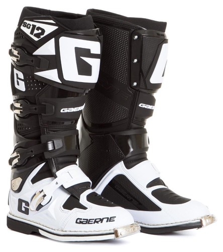 Gaerne SG-12 LE MX Boots Black/White 