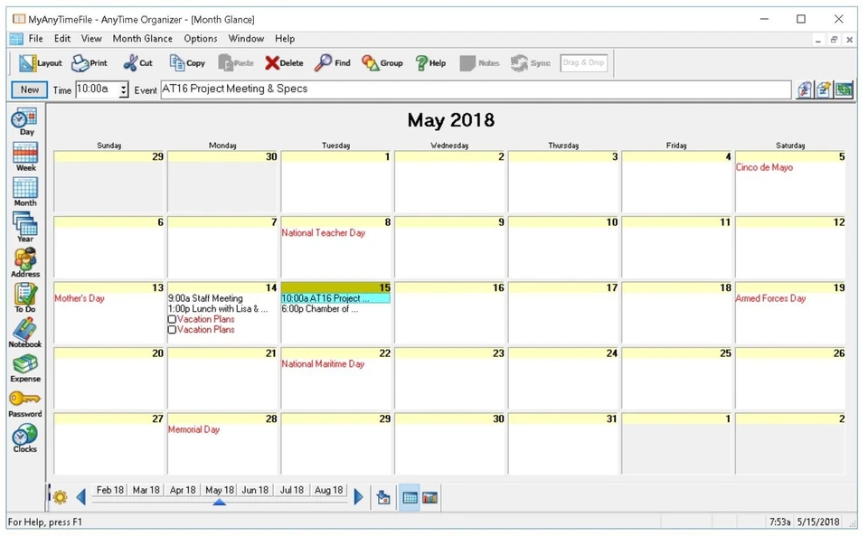 Individual Software AnyTime Organizer Standard 16 PC NEW! - Image 4 of 4