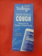 Oilogic Baby Stuffy Nose Cough Essential Oil Vapor Chest Rub, 1 Stick Exp 3/27