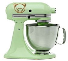 Cute Piggy Kitchenaid Mixer Mixing Machine Decal Art Wrap