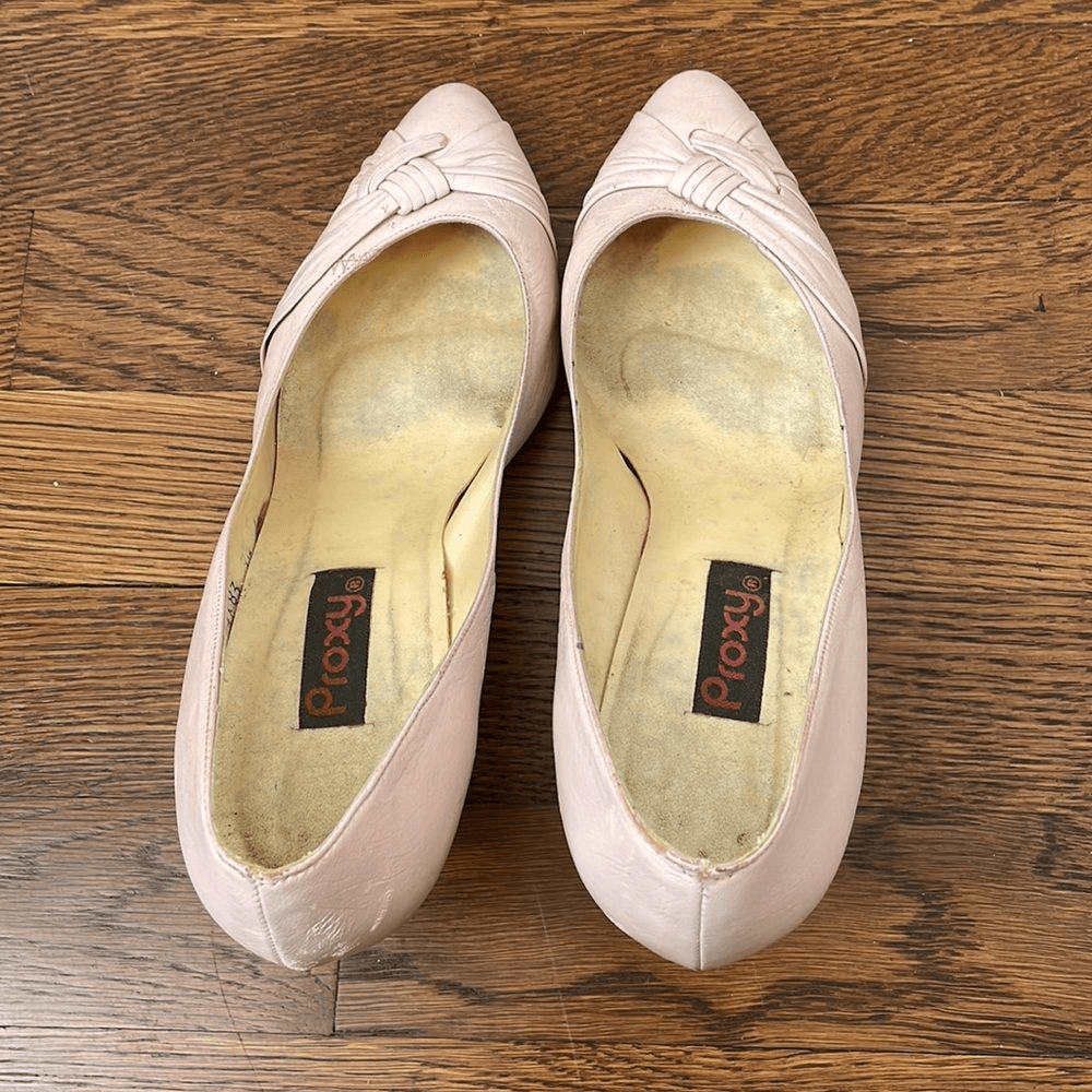 Vtg 80s Proxy light pink heels eBay