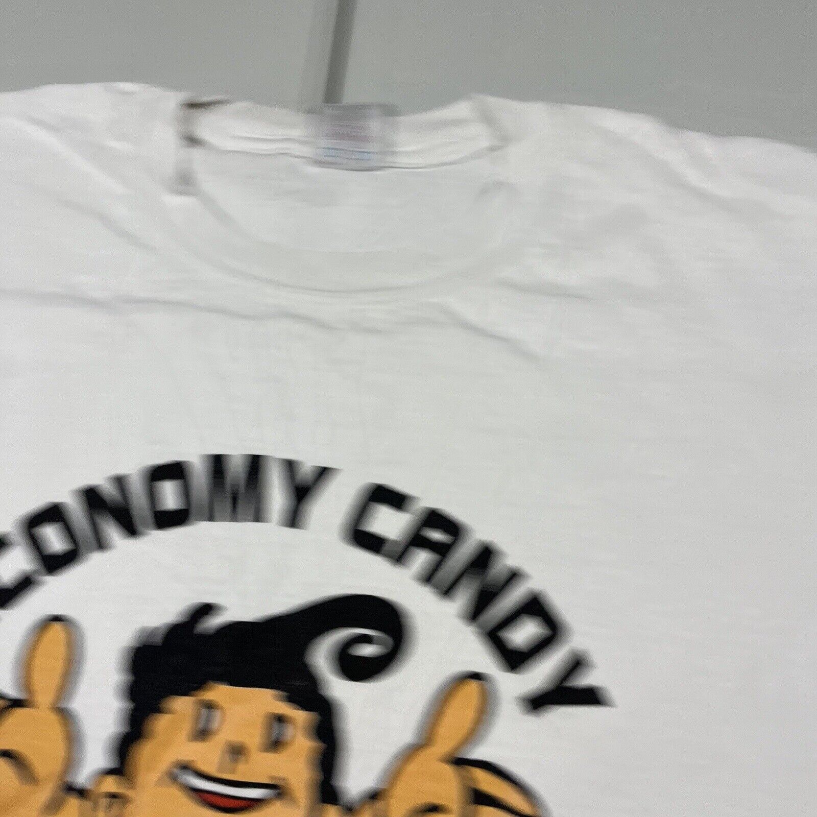 Vintage Y2K Economy Candy Funny Graphic T Shirt W… - image 4