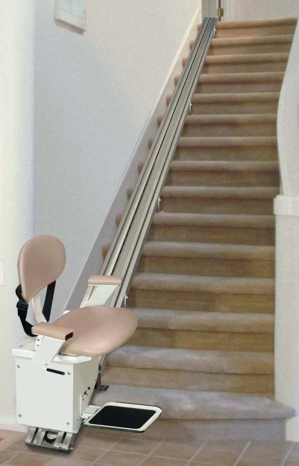 AmeriGlide Platinum Battery Powered Curved Stair Lift, 07/02/2023