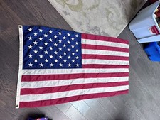 Annin Nyl-Glo Flag Pre-owned Made in USA Star US 32” By 60”