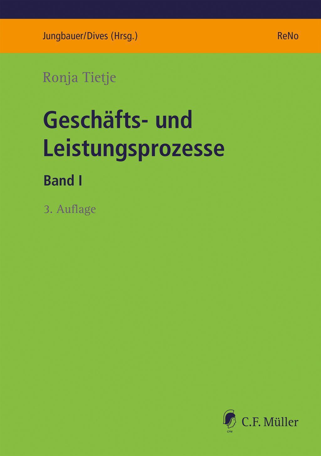Thumbnail - Geschäfts- Und Leistungsprozesse I Ronja Tietje Taschenbuch Xvii