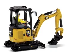 Diecast Masters 85597 Cat 301.7 CR Mini Hydraulic Excavator 1/50 Scale Model