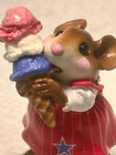 WEE FOREST FOLK YUMMY RED WHITE BLUE MINT WITH BOX — photo 5
