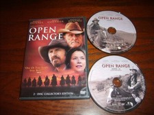 OPEN RANGE DVD,'03,WS 2disc COLL ED KEVIN COSTNER ROBERT DUVALL ANNETTE BENING