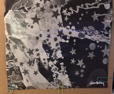 Jimi Hendrix Astroman Black & White Poster Original Pin-up Stars