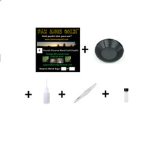 Unsearched Gold Panning Kit With 4 LB Gold Paydirt, 10" Gold Pan, All Supplies