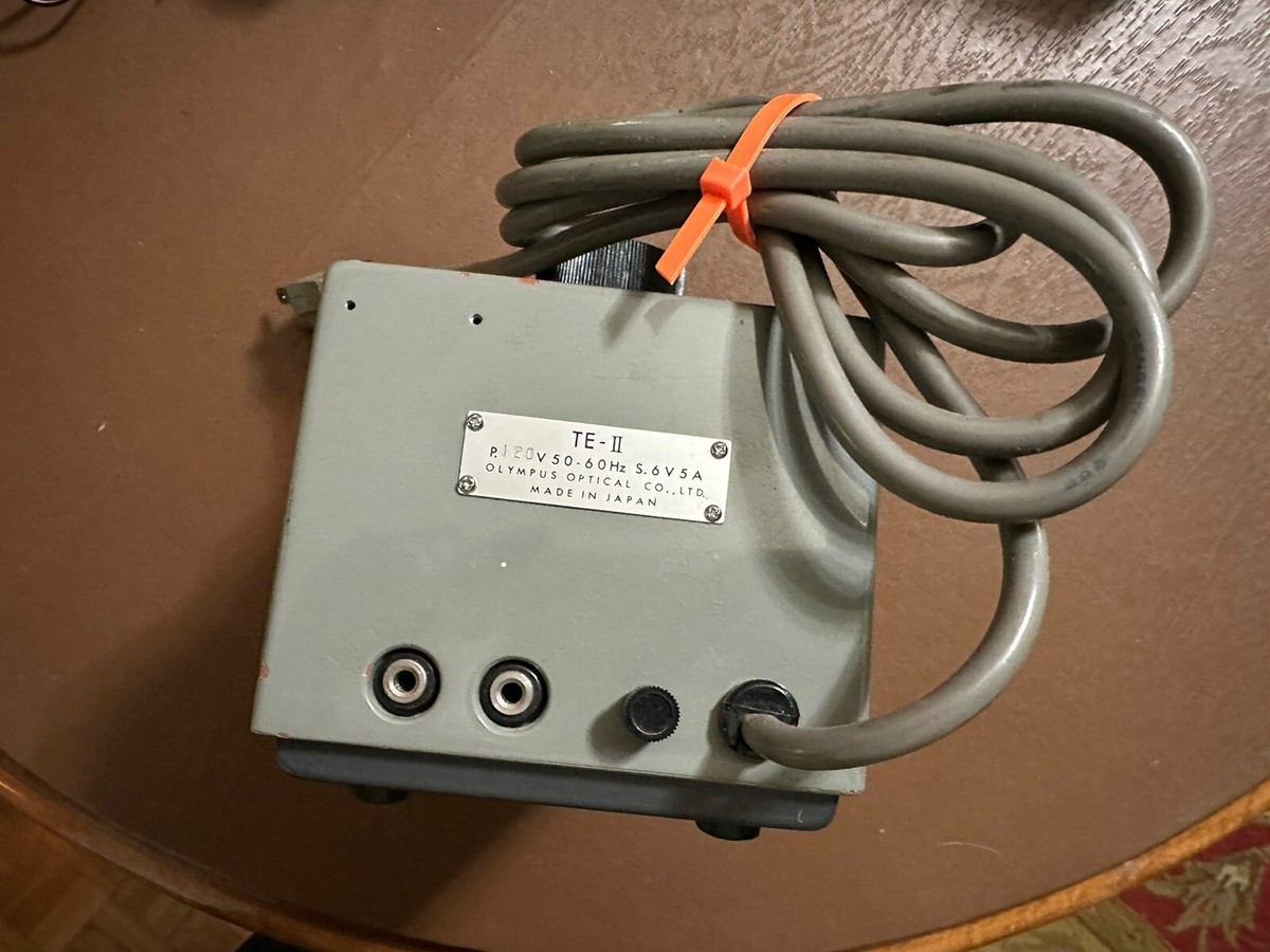 Olympus TOKYO TE-II Optical Transformer Microscope Power Olympus TOKYO TE-II Optical Transformer Microscope Power