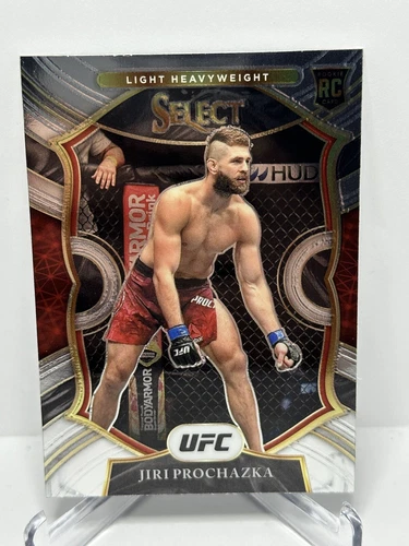 2021 Panini Select UFC Jiri Prochazka Base RC Rookie Card #35