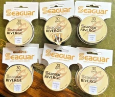  Seaguar Riverge Salmon Trout & Saltwater Fluorocarbon Leader Material 