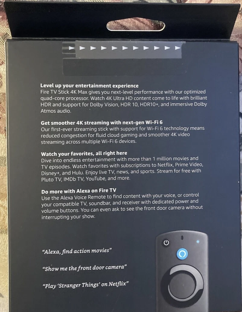Review: Fire TV Stick 4K Max streaming device, Wi-Fi 6, Alexa Voice Remote (includes TV controls)