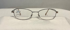 New Safilo Emozioni 4320 NBQ Silver Eyeglasses Frames Made in Italy 51-17-130