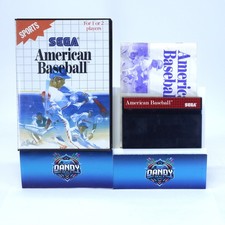 American Baseball CIB W/ Manual - Sega Master System
