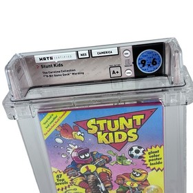 NES Camerica Stunt Kids 9.6 WATA Sealed Unlicensed Rare Codemasters Nintendo