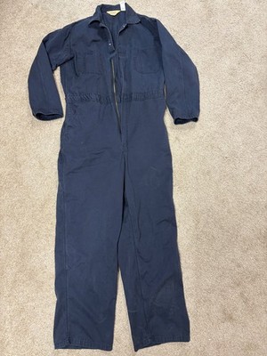 CE Schmidt Workwear Mechanics Coveralls Blue Lightweight T63410JNA Men LT- VGC