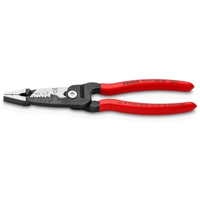 Knipex 13 71 200 ME SB Multifunktions-Elektrikerzange Wire Stripper metrisch