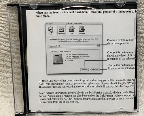 DiskWarrior Alsoft Mac OS X Disk Repair Utility DVD - USA Seller | eBay