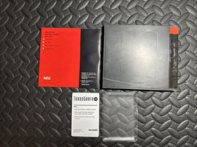 Aero Blasters TurboGrafx-16 (Case, Manual, Game Sleeve, HuCard)