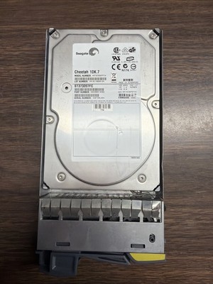 NetApp Seagate Cheetah 10K.7 ST373207FC 73GB FC 3.5  HDD w/ Tray Fibre Channel
