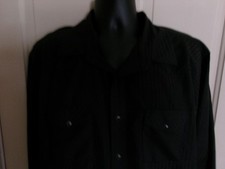 Mens Wrangler L/S Button Down Pearl Snap Western Shirt Size XXL 2XL
