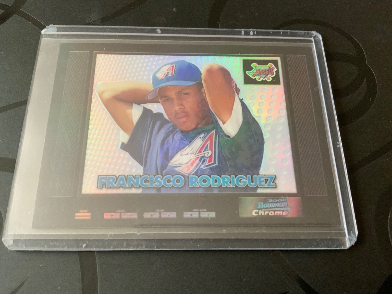 2000 Bowman Chrome Retro Future Refractor Francisco Rodriguez RC #321