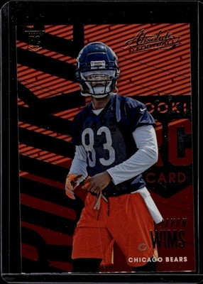 2018 Panini Absolute #115 Javon Wims Chicago Bears Rookie