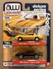 Auto World Deluxe Series - Chevy 1980 Camaro Z28/ 1984 Z28 Target Exclusive 
