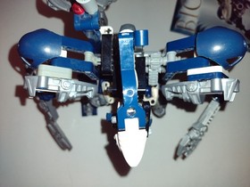 LEGO BIONICLE: KREKKA 8623 INCLUDES MANUAL, MISSING DISK, HOSE, FOOT PIECE