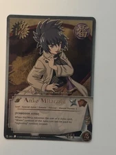 Anko Mitarashi Rare Foil Card Naruto Tcg 083