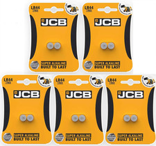 Image of 10x JCB LR44 1.5V Super Alkaline Batteries LR 44 A76 AG13