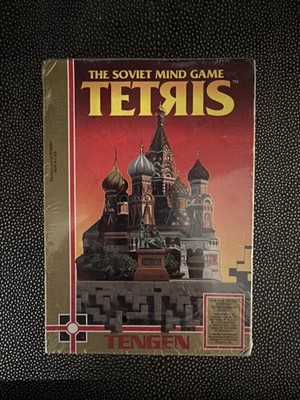 Tengen Tetris NES Game with Box and Manual 1988 Unlicensed Release Sealed