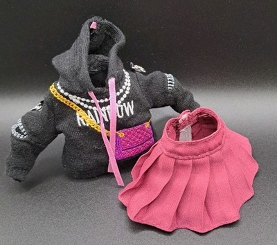 Rainbow High Fashion Doll Clothes. Emi Vanda Series 3 Fab Hoodie Top & Skirt. 