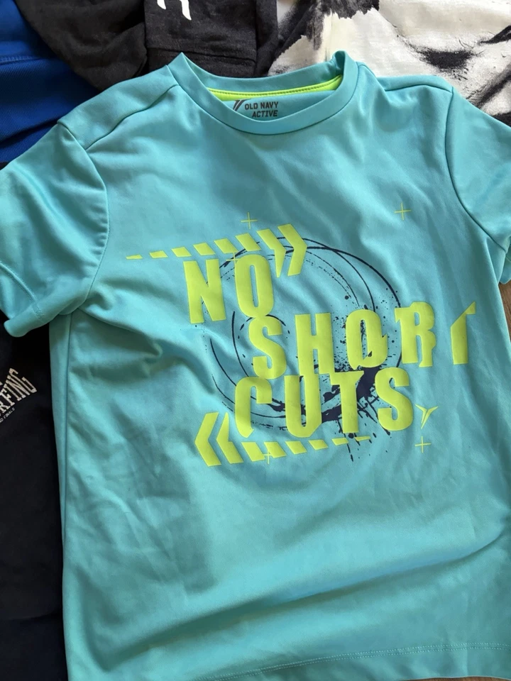 6 Pc Bundle Old Navy Gap Tek Gear Boys Sz Small 5 6 Hoodies Shirts - Image 3 of 4