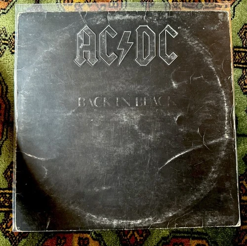 AC/DC – Back In Black (1980 UK K50735 / Atlantic) Vinyl LP