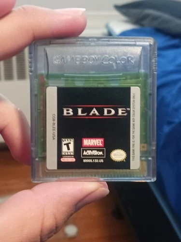 Marvel Blade Gameboy Color - Cartridge Only - Tested & Working